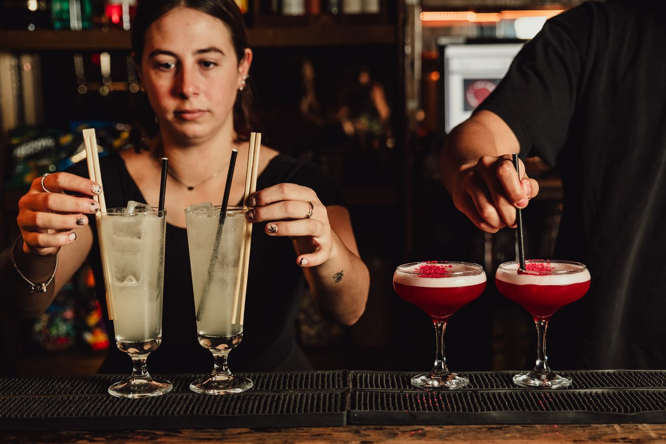 Cocktails at Lost in Tokyo